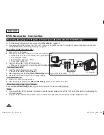 Предварительный просмотр 88 страницы Samsung SC DC173U - Camcorder - 680 KP Owner'S Instruction Book