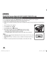 Предварительный просмотр 94 страницы Samsung SC DC173U - Camcorder - 680 KP Owner'S Instruction Book