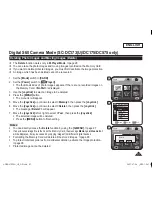 Предварительный просмотр 97 страницы Samsung SC DC173U - Camcorder - 680 KP Owner'S Instruction Book