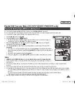 Предварительный просмотр 101 страницы Samsung SC DC173U - Camcorder - 680 KP Owner'S Instruction Book