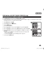 Предварительный просмотр 109 страницы Samsung SC DC173U - Camcorder - 680 KP Owner'S Instruction Book