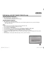 Предварительный просмотр 111 страницы Samsung SC DC173U - Camcorder - 680 KP Owner'S Instruction Book