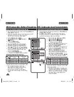 Предварительный просмотр 44 страницы Samsung SC-DC563 Owner'S Instruction Book