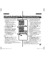 Preview for 61 page of Samsung SC-DC563 Owner'S Instruction Book