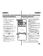 Preview for 57 page of Samsung SC-DC575 Owner'S Instruction Manual