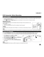 Preview for 39 page of Samsung SC-DCl 73(U) Owner'S Manual