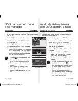 Предварительный просмотр 56 страницы Samsung SC-DX100 User Manual