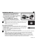 Предварительный просмотр 121 страницы Samsung SC DX205 - Camcorder - 680 KP Manual Del Usuario