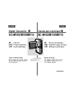 Preview for 2 page of Samsung SC-M102 Owner'S Instruction Book