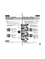 Предварительный просмотр 38 страницы Samsung SC-M105S Owner'S Instruction Book