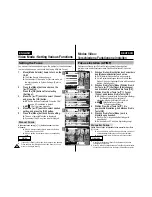 Preview for 47 page of Samsung SC-M105S Owner'S Instruction Book