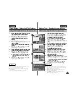 Preview for 60 page of Samsung SC-M105S Owner'S Instruction Book