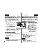 Preview for 71 page of Samsung SC-M105S Owner'S Instruction Book