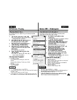 Preview for 72 page of Samsung SC-M105S Owner'S Instruction Book