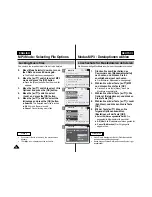 Preview for 75 page of Samsung SC-M105S Owner'S Instruction Book