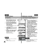 Preview for 83 page of Samsung SC-M105S Owner'S Instruction Book