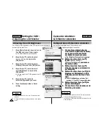 Preview for 87 page of Samsung SC-M105S Owner'S Instruction Book