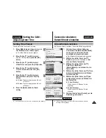 Preview for 92 page of Samsung SC-M105S Owner'S Instruction Book