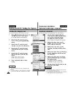 Preview for 97 page of Samsung SC-M105S Owner'S Instruction Book