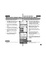 Preview for 98 page of Samsung SC-M105S Owner'S Instruction Book