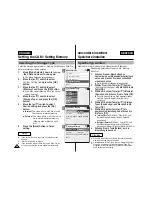 Preview for 99 page of Samsung SC-M105S Owner'S Instruction Book