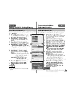 Preview for 100 page of Samsung SC-M105S Owner'S Instruction Book