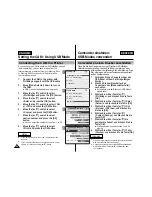 Preview for 105 page of Samsung SC-M105S Owner'S Instruction Book