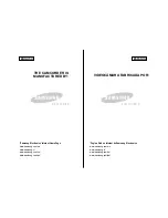 Samsung SC-M110B Owner'S Instruction Book preview