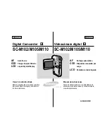 Предварительный просмотр 2 страницы Samsung SC-M110B Owner'S Instruction Book