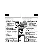 Предварительный просмотр 34 страницы Samsung SC-M110B Owner'S Instruction Book