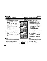 Предварительный просмотр 37 страницы Samsung SC-M110B Owner'S Instruction Book