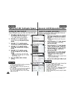 Предварительный просмотр 93 страницы Samsung SC-M110B Owner'S Instruction Book