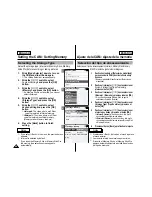 Предварительный просмотр 99 страницы Samsung SC-M110B Owner'S Instruction Book