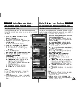 Предварительный просмотр 87 страницы Samsung SC-MM10S Owner'S Instruction Book