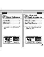 Предварительный просмотр 89 страницы Samsung SC-MM10S Owner'S Instruction Book