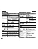 Предварительный просмотр 134 страницы Samsung SC-MM10S Owner'S Instruction Book