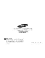 Preview for 108 page of Samsung SC-MX10 User Manual