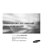 Preview for 1 page of Samsung SC MX20 - Camcorder - 680 KP Manual Del Usuario