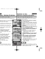 Preview for 45 page of Samsung SC-X110 Owner'S Instruction Book