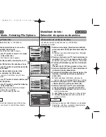 Preview for 59 page of Samsung SC-X110L Owner'S Instruction Book