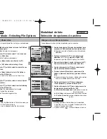 Preview for 60 page of Samsung SC-X110L Owner'S Instruction Book