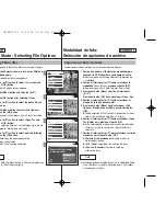 Preview for 62 page of Samsung SC-X110L Owner'S Instruction Book