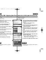 Preview for 90 page of Samsung SC-X110L Owner'S Instruction Book