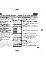 Preview for 97 page of Samsung SC-X110L Owner'S Instruction Book