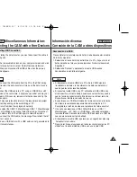 Preview for 121 page of Samsung SC-X110L Owner'S Instruction Book