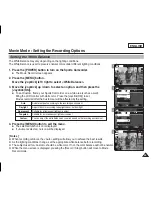 Preview for 47 page of Samsung SC-X205L Owner'S Instruction Manual