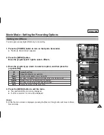 Preview for 49 page of Samsung SC-X205L Owner'S Instruction Manual