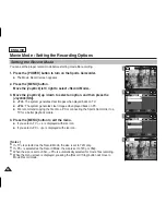 Preview for 54 page of Samsung SC-X205L Owner'S Instruction Manual