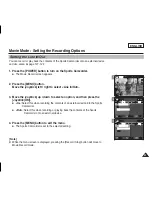 Preview for 55 page of Samsung SC-X205L Owner'S Instruction Manual