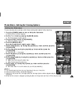 Preview for 75 page of Samsung SC-X205L Owner'S Instruction Manual